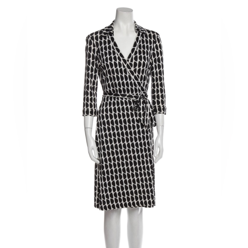 Diane Von Furstenberg Silk Wrap Dress